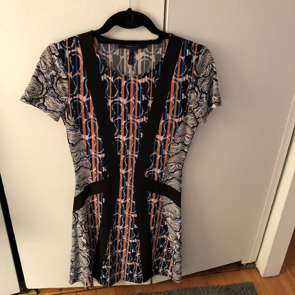 BCBG Maxazria Multicolored Dress!